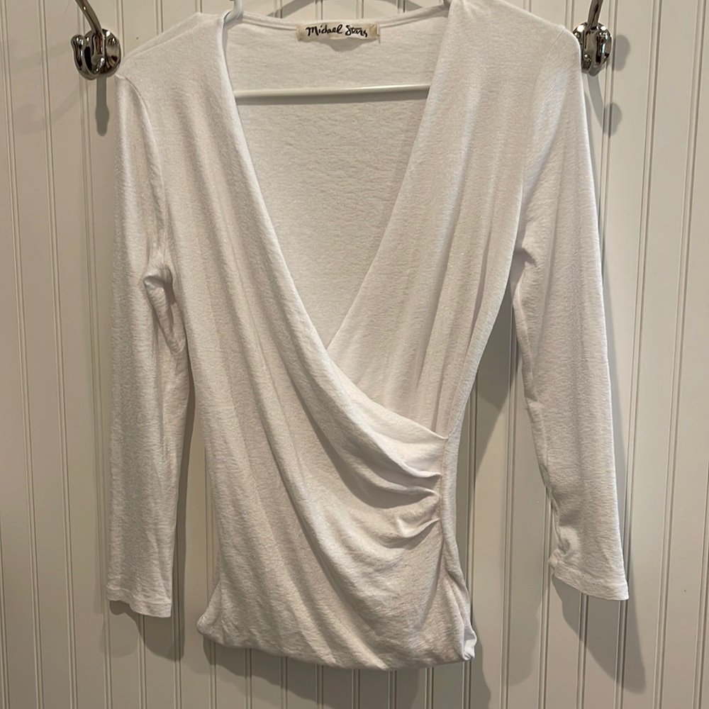 NWOT Michael Stars‎ Darling Shimmer Top!